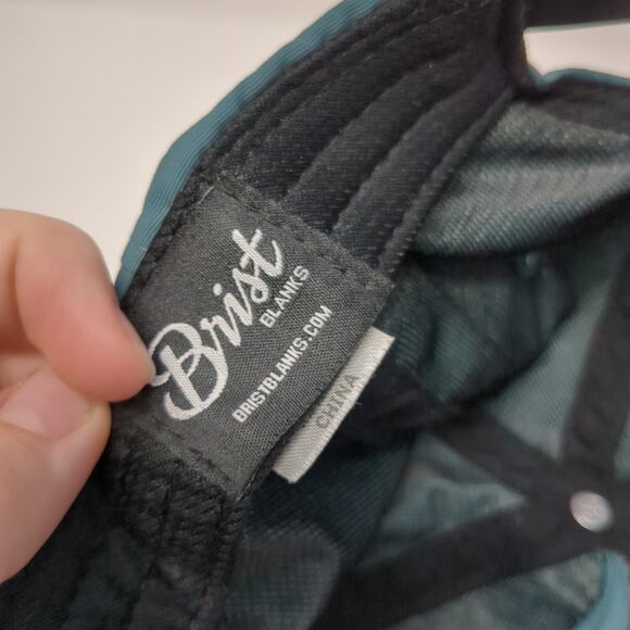 Thunder Island Brewing Co. 5 Panel Cap Blue One Size Adjustable Brist Blanks - Picture 9 of 10